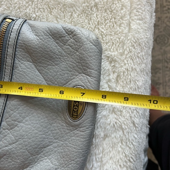 Fossil crossbody bag, Light blue - Picture 6 of 8